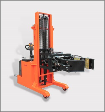 平衡重式全電動油桶翻轉車