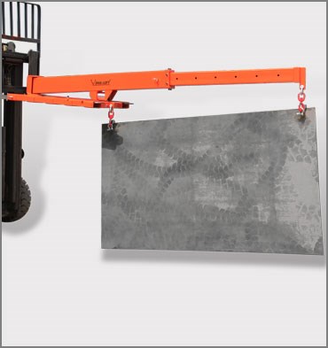 傾角型伸縮臂旋轉式貨叉吊